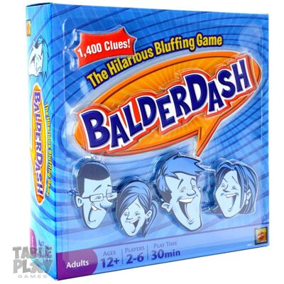 Mattel Balderdash The Hilarious Bluffing Game 1995 Edition Mattel Balderdash The Hilarious Bluffing Game 1995 Edition
