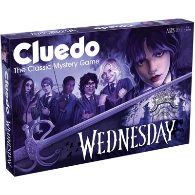 Wednesday Cluedo Mystery Board Game Wednesday Cluedo Mystery Board Game