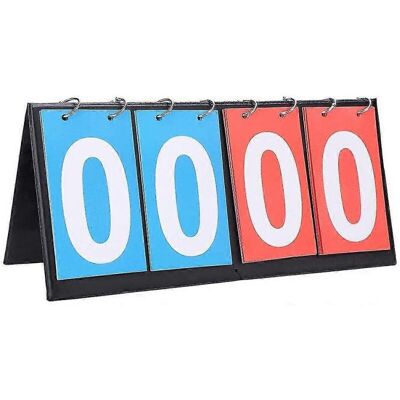 Unbranded (Orange) Portable Table Top Scoreboard Flipper, Multi Sports Score Flip Scoreboa Unbranded (Orange) Portable Table Top Scoreboard Flipper, Multi Sports Score Flip Scoreboa