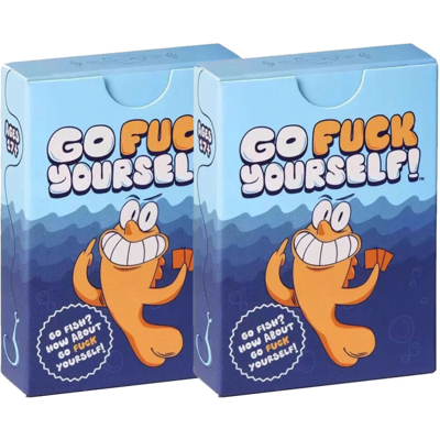 Unbranded (2PACK) Go Fuc Yourself The Adult Go Fish Card Game Youve Always Wanted Hilariou Unbranded (2PACK) Go Fuc Yourself The Adult Go Fish Card Game Youve Always Wanted Hilariou