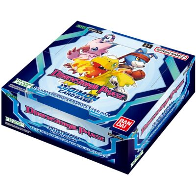 Bandai Digimon Dimensional Phase BT11 Booster Display card game Bandai Digimon Dimensional Phase BT11 Booster Display card game