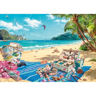 Ravensburger The Shell Collector 1000 Piece Jigsaw Puzzle for Adults - 12000425 Ravensburger The Shell Collector 1000 Piece Jigsaw Puzzle for Adults - 12000425