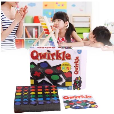 Unbranded Educational Qwirkle Early Toys Wooden Parent Child Two Player Gift Chess Game Unbranded Educational Qwirkle Early Toys Wooden Parent Child Two Player Gift Chess Game