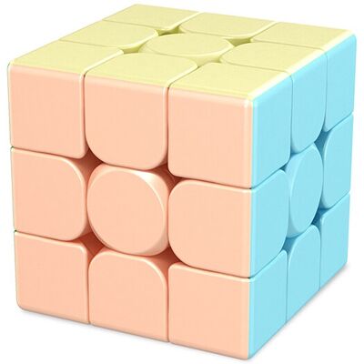 Unbranded (Rubik's Cube) Magic Cube Macaron 3x3 Kids Educational Pyraminx Puzzle Fun Toys Unbranded (Rubik's Cube) Magic Cube Macaron 3x3 Kids Educational Pyraminx Puzzle Fun Toys