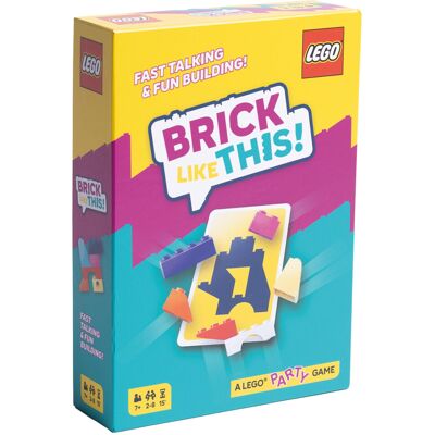 Bezzerwizzer Asmodee Brick Like This! The Official LEGO Party Game - A fast, fun, building ga Bezzerwizzer Asmodee Brick Like This! The Official LEGO Party Game - A fast, fun, building ga