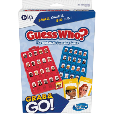 Hasbro Guess Who Grab And Go Board Game - Board Game Hasbro Guess Who Grab And Go Board Game - Board Game