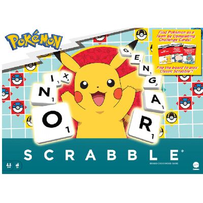 Pokémon Scrabble Pokemon - Board Game Pokémon Scrabble Pokemon - Board Game