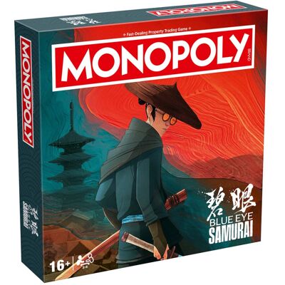 Blue Eye Samurai Monopoly Board Game Blue Eye Samurai Monopoly Board Game