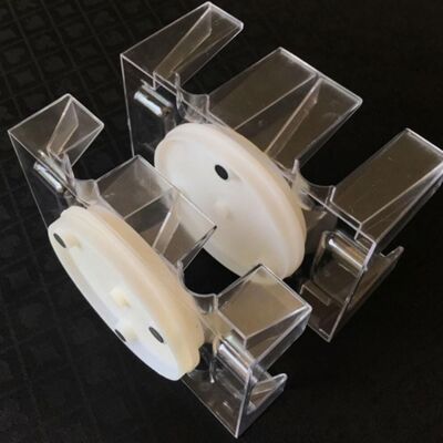 Unbranded 2/6 Deck Rotating Card Tray - Clear Playing Card Organizer for Card Games Unbranded 2/6 Deck Rotating Card Tray - Clear Playing Card Organizer for Card Games