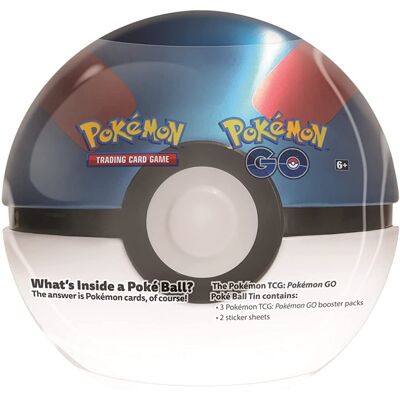Pokémon TCG: Pokémon GO Poké Ball Tin (Styles Vary) Pokémon TCG: Pokémon GO Poké Ball Tin (Styles Vary)