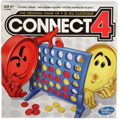 Hasbro Connect 4 Classic Grid Board Game - Board Game Hasbro Connect 4 Classic Grid Board Game - Board Game