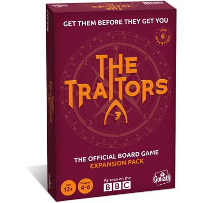 Goliath Games Presents The Traitors Official Board Game Expansion Pack Goliath Games Presents The Traitors Official Board Game Expansion Pack