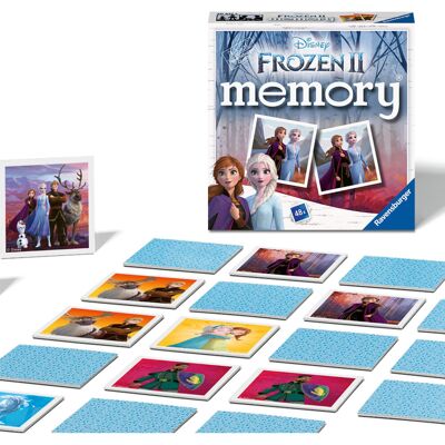 Ravensburger Disney Frozen 2 Mini Memory Game for Kids, Matching Pairs Card Game Ravensburger Disney Frozen 2 Mini Memory Game for Kids, Matching Pairs Card Game