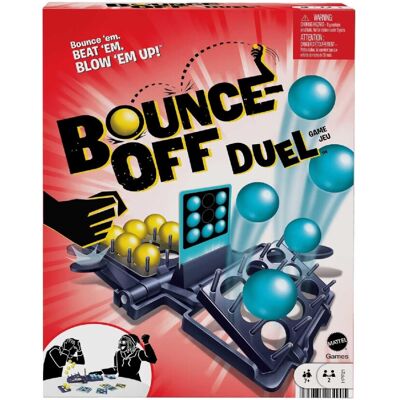 Mattel - Bounce Off Duel - 2 players - 7+ - Board game Mattel - Bounce Off Duel - 2 players - 7+ - Board game