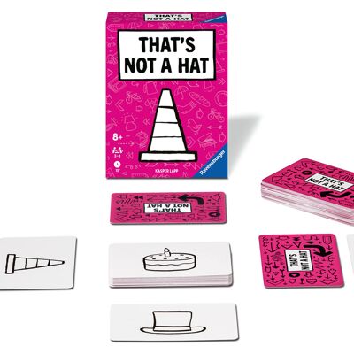 Ravensburger That's Not a Hat, Fast Memory and Bluffing Card Game for Kids and A Ravensburger That's Not a Hat, Fast Memory and Bluffing Card Game for Kids and A