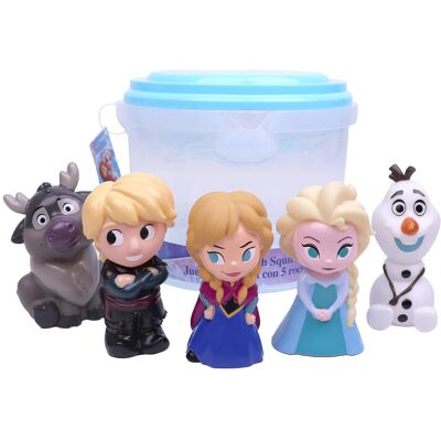 Disney Frozen - 5 Piece Jumbo Squirter Bucket - Bath Toys for Baby and Toddlers Disney Frozen - 5 Piece Jumbo Squirter Bucket - Bath Toys for Baby and Toddlers