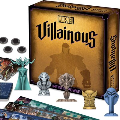 Ravensburger Marvel Villainous Infinite Power - Strategy Board Games for Adults Ravensburger Marvel Villainous Infinite Power - Strategy Board Games for Adults
