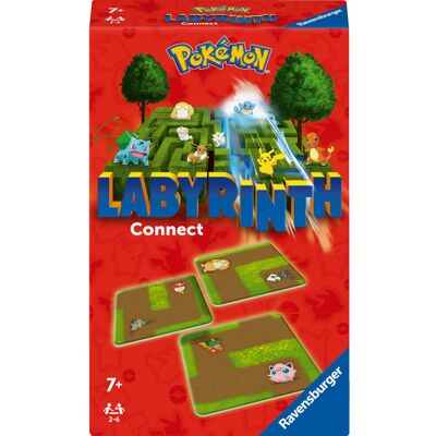 Ravensburger Pokemon Labyrinth Connect Card Game for Kids and Families, Travel M Ravensburger Pokemon Labyrinth Connect Card Game for Kids and Families, Travel M