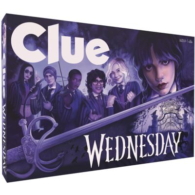 USAopoly CLUE: Wednesday Classic Board Game Inspired by The Netflix Original Series S USAopoly CLUE: Wednesday Classic Board Game Inspired by The Netflix Original Series S