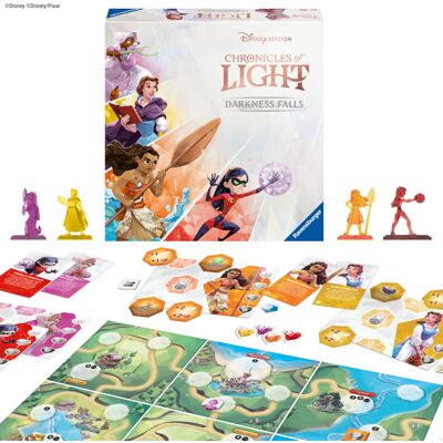 Ravensburger Chronicles of Light Darkness: Falls Disney Family Board Game for Ag Ravensburger Chronicles of Light Darkness: Falls Disney Family Board Game for Ag