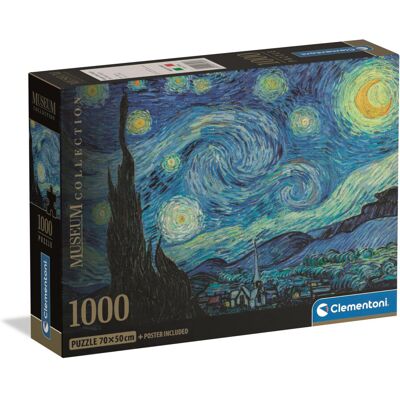 Clementoni 37065 Puzzle - Van Gogh Museum Starry Night 1000 Pieces Clementoni 37065 Puzzle - Van Gogh Museum Starry Night 1000 Pieces