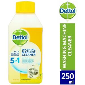 DETTOL WASHING MACHINE CLEANER LEMON BREEZE 250ML REMOVES LIMESCALE AND DIRT DETTOL WASHING MACHINE CLEANER LEMON BREEZE 250ML REMOVES LIMESCALE AND DIRT