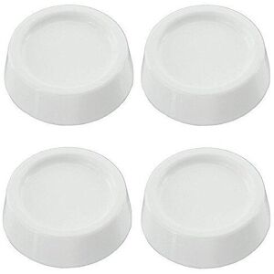 SPARES2GO Anti Vibration Low Noise Rubber Feet Pads compatible with LG Tumble Dryer / Wash SPARES2GO Anti Vibration Low Noise Rubber Feet Pads compatible with LG Tumble Dryer / Wash