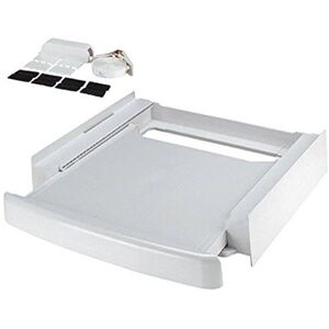 SPARES2GO Shelf Stacker Stacking Kit Tray Pullout for Samsung Washing Machine/Tumble Dryer SPARES2GO Shelf Stacker Stacking Kit Tray Pullout for Samsung Washing Machine/Tumble Dryer