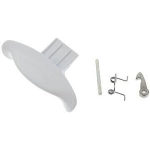 Genuine Hotpoint White Washing Machine Door Handle Kit C00116580 Genuine Hotpoint White Washing Machine Door Handle Kit C00116580