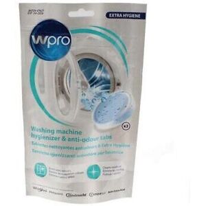 Whirlpool WPro Washing Machine Cleaning Tablets Washer Dryer Odour Mould Mildrew Remover 3 Whirlpool WPro Washing Machine Cleaning Tablets Washer Dryer Odour Mould Mildrew Remover 3