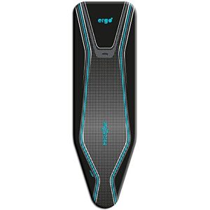 Minky Ergo Extra Thick Elasticated Replacement Ironing Board Cover, Black, 122 x Minky Ergo Extra Thick Elasticated Replacement Ironing Board Cover, Black, 122 x