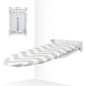 Unbranded Folding Ironing Boards with Wall Mount, Compact Ironing Board Foldable Space Sav Unbranded Folding Ironing Boards with Wall Mount, Compact Ironing Board Foldable Space Sav