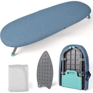 Unbranded Foldable Ironing Board with Heat Resistant Ironing Board Cover Travelling Ironin Unbranded Foldable Ironing Board with Heat Resistant Ironing Board Cover Travelling Ironin