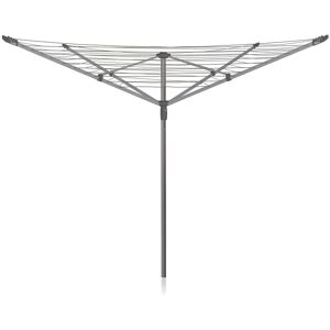 Addis 50m 4 Arm Rotary Washing Line (Grey) Multiple Tension Height Adjustment, F Addis 50m 4 Arm Rotary Washing Line (Grey) Multiple Tension Height Adjustment, F