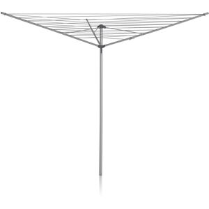 Addis 35m 3 Arm Rotary Washing Line (Grey) Multiple Tension Adjustment, Folding Addis 35m 3 Arm Rotary Washing Line (Grey) Multiple Tension Adjustment, Folding