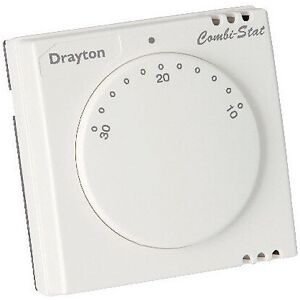 Drayton RTS8 CombiStat 24028 Room Thermostat 0.1A-6A Drayton RTS8 CombiStat 24028 Room Thermostat 0.1A-6A