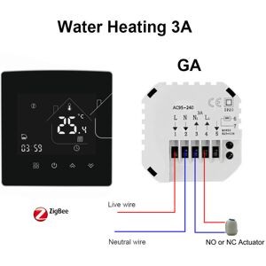 GreenZech (ZigBee-3A-Water Heating) Electric Floor Heating Room Thermostat Water Gas Boile GreenZech (ZigBee-3A-Water Heating) Electric Floor Heating Room Thermostat Water Gas Boile