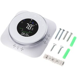 GreenZech (White) WiFi Black/White 24V WiFi Smart Heat Pump Thermostat Temperature Control GreenZech (White) WiFi Black/White 24V WiFi Smart Heat Pump Thermostat Temperature Control