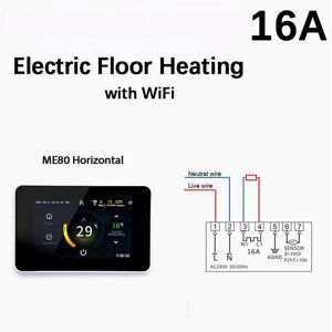 GreenZech (Electric Heating) WiFi Smart 4.3" LCD Touch Color Screen Thermostat Heating Tem GreenZech (Electric Heating) WiFi Smart 4.3" LCD Touch Color Screen Thermostat Heating Tem