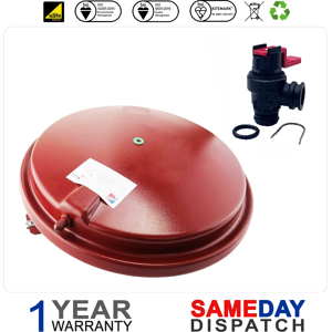 HTS Worcester Greenstar Expansion Vessel with PRV 87161055450 87161064310 HTS Worcester Greenstar Expansion Vessel with PRV 87161055450 87161064310