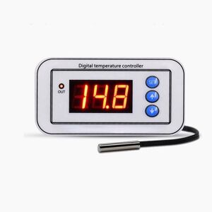 GreenZech (AC110~220V) 5V12V Digital Thermostat Temperature Control Switch Mini Embedded P GreenZech (AC110~220V) 5V12V Digital Thermostat Temperature Control Switch Mini Embedded P