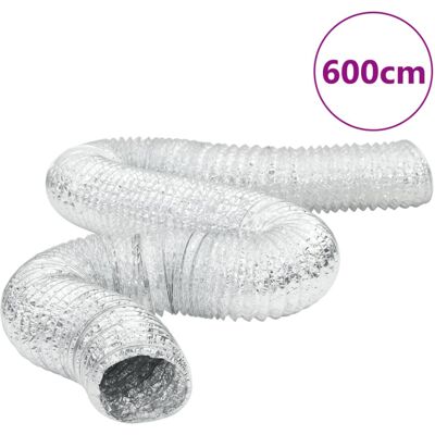 VidaXL Ventilation Duct Aluminium 6 m Ø12.5 cm - Ventilation Duct VidaXL Ventilation Duct Aluminium 6 m Ø12.5 cm - Ventilation Duct