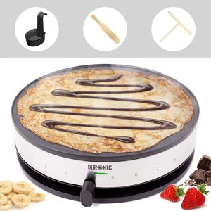 Duronic PM131 Crepe Maker, 33cm Electric Pancake Machine, 1300W, Cook Traditiona Duronic PM131 Crepe Maker, 33cm Electric Pancake Machine, 1300W, Cook Traditiona