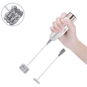 GreenZech 6 Style Portable Electric Milk Frother Drink Foamer Whisk Mixer Stirrer Coffee E GreenZech 6 Style Portable Electric Milk Frother Drink Foamer Whisk Mixer Stirrer Coffee E