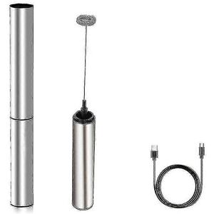 Unbranded Rechargeable Milk Frother, 3-speed Portable Travel Electric Agitator Milk Foamer Unbranded Rechargeable Milk Frother, 3-speed Portable Travel Electric Agitator Milk Foamer