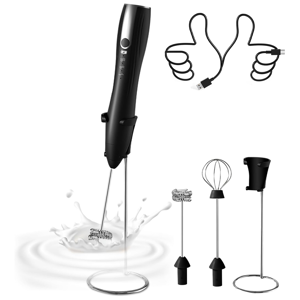 Torribaly Frother Wand Rechargeable,Electric Handheld Coffee Foam Maker,Stainless Steel St Torribaly Frother Wand Rechargeable,Electric Handheld Coffee Foam Maker,Stainless Steel St