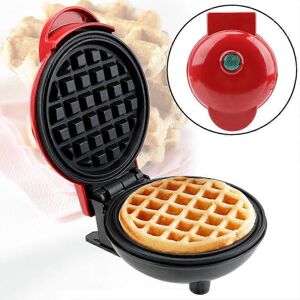 Unbranded (As show, One size) 1PCS (Red, Round) Mini Waffle Maker, Waffle Makers Small Waf Unbranded (As show, One size) 1PCS (Red, Round) Mini Waffle Maker, Waffle Makers Small Waf