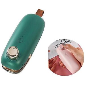 Unbranded (As show, One size) Mini Portable Hand Pressure Sealer USB Rechargeable Mini Pla Unbranded (As show, One size) Mini Portable Hand Pressure Sealer USB Rechargeable Mini Pla