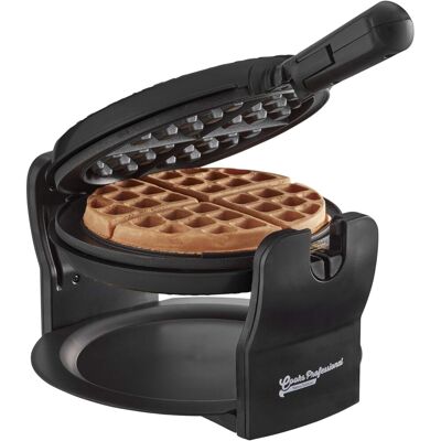 Cooks Professional Rotary Waffle Maker Black Cooks Professional Rotary Waffle Maker Black