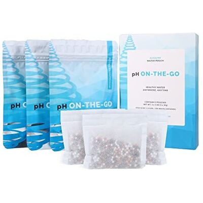 Invigorated Water pH ON-The-GO Alkaline Water Filter Pouch- Portable Alkaline Water Filtration Sys Invigorated Water pH ON-The-GO Alkaline Water Filter Pouch- Portable Alkaline Water Filtration Sys